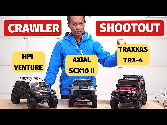 Best RC Rock Crawler Review -TRX4 SCX10 Venture