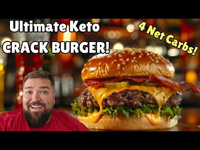 This Keto Crack Burger is the best thing I ate all month | Keto Friendly