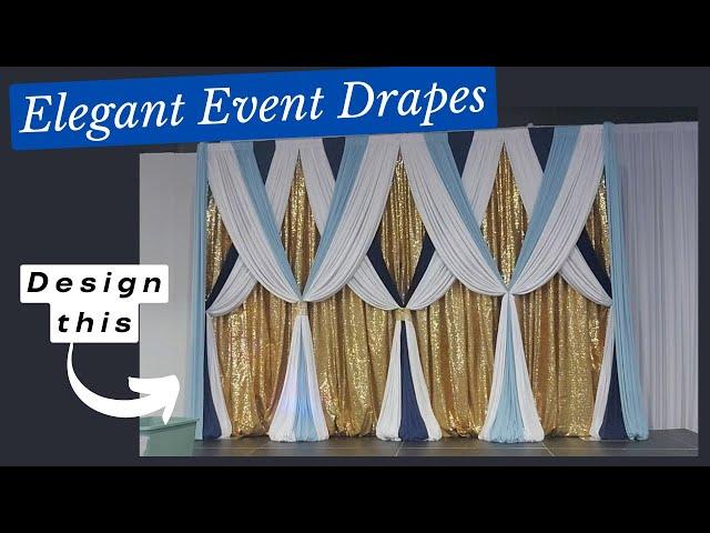 How to make drapes for any occasion