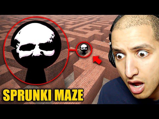 Stuck in a MAZE With SPRUNKI...