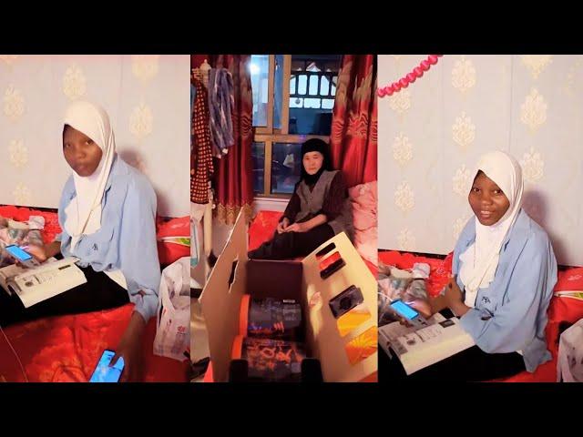 African daughter-in-law Asiye is working hard to learn Chinese