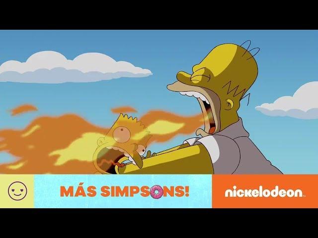 Homero el dragón humano - Los Simpson - Nickelodeon Latinomerica