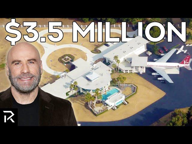 A Look Inside John Travolta's Airport Mansion