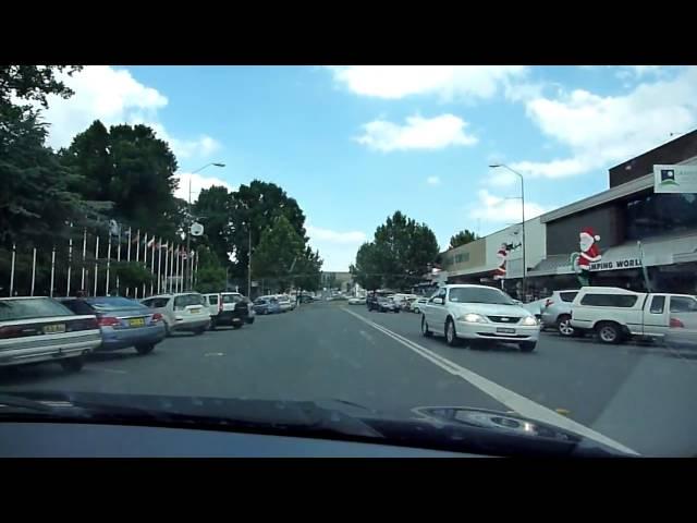 Cooma  Main Street - NSW Australia