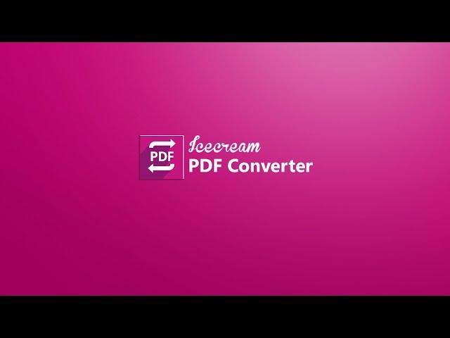 Icecream PDF Converter (official)