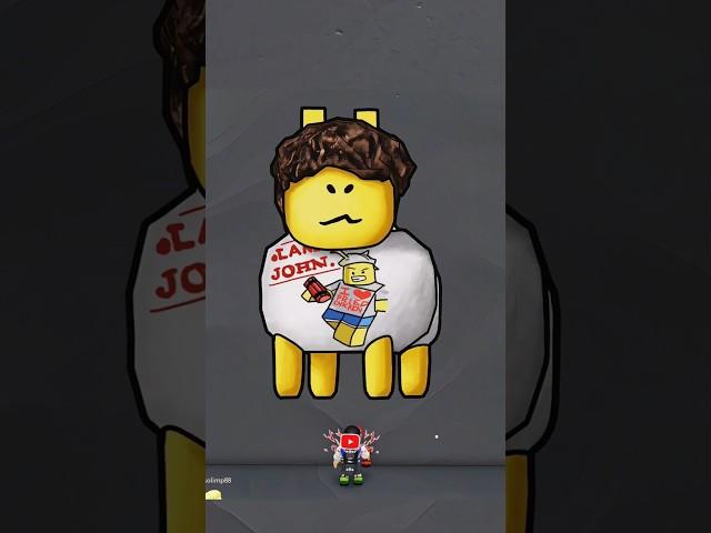 Time to Art Speed Draw​ Drawing Gubby as Shedletsky from Forsaken on Roblox #roblox