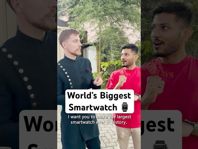 World’s Biggest Smartwatch ⌚️