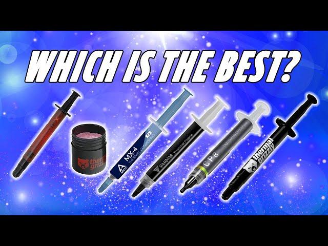 What is the Best Thermal Paste to use for your CPU