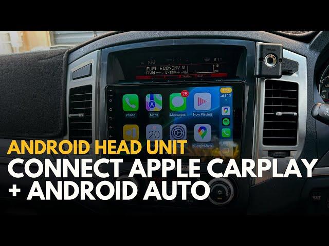 How To Connect Android Auto, Apple CarPlay, Phone Hotspot | Android Head Unit