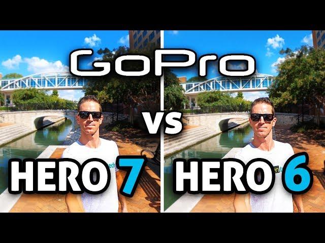 GoPro HERO 7 Black vs HERO 6! (4K)