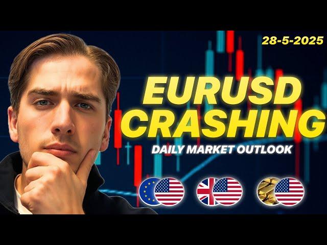 EURUSD Sells Today! | Daily Forex Market Outlook: EURUSD, GBPUSD, GOLD, DXY & More | Ep. 651