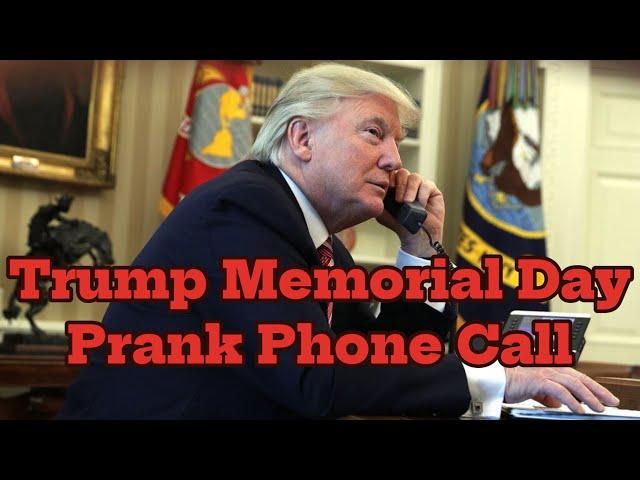 Trump Impersonator Calls Fans Father on Memorial Day