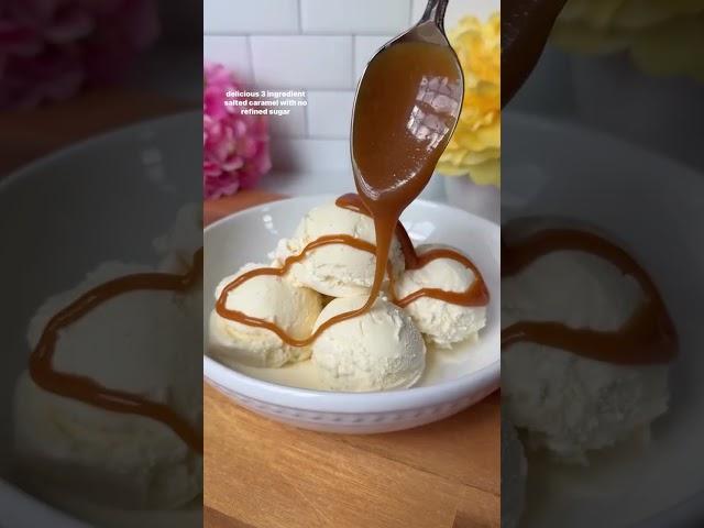 3-INGREDIENT SALTED CARAMEL 