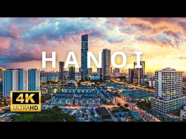 Hanoi, Vietnam  in 4K ULTRA HD 60 FPS by Drone