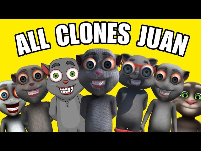 All Clones Juan | Talking Juan, Joe Justin, Troll Juan, Juan 3D, Juan 2