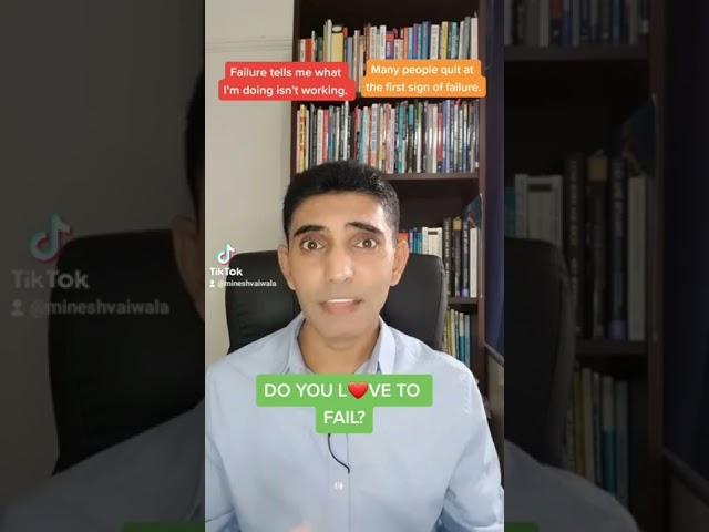 DO YOU LOVE TO FAIL? #TheLifeCode #youtubechannel #author #lawofattraction #failure #youtube #secret