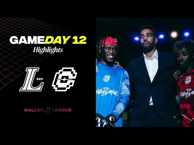 Will Smith leads out KSI, Niko, Balotelli in EPIC Legends v Creators match! Baller League Final 4