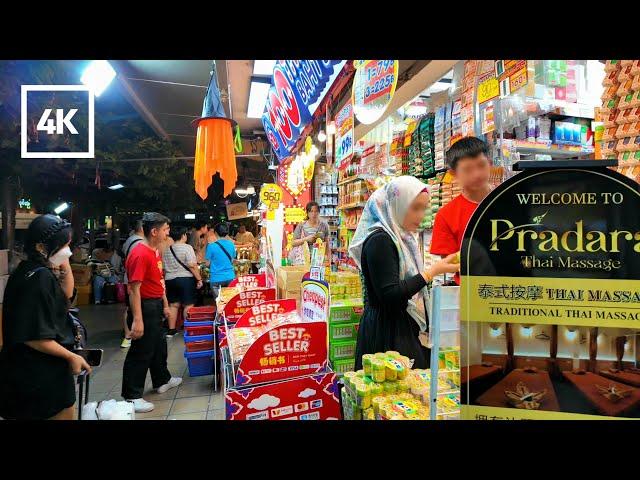 [4K UHD] Walking around Tourist Area in Downtown Bangkok | Pratunam Shopping District