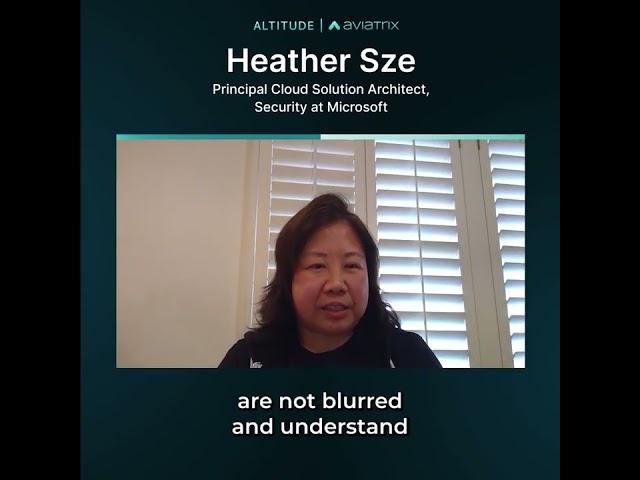 Security On-Prem vs in the Cloud | Heather Sze on Altitude Podcast