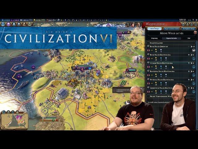 Civilization 6: Let's Play zum Runden-basierten Strategie-Spiel