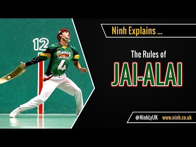 The Rules of Jai Alai - (Cesta Punta) - EXPLAINED!