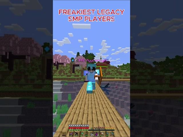 FREAKIEST LEGACY SMP PLAYERS #shorts #youtubeshorts #minecraftsmp #freaky  #minecraft #gaming