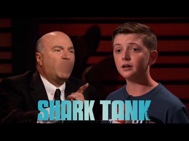 Sharks Lose It On Kid For Staying In School | Shark Tank