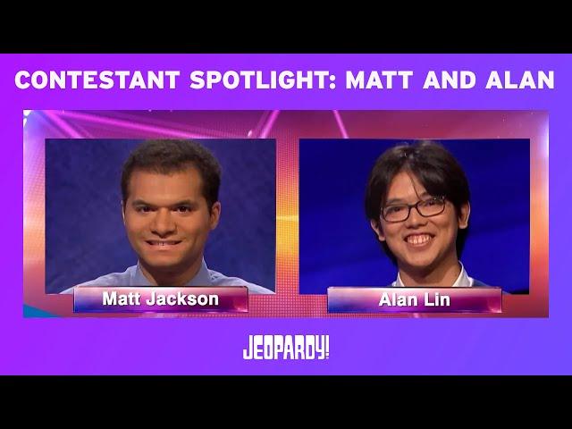 Contestant Spotlight: Matt and Alan | JEOPARDY!