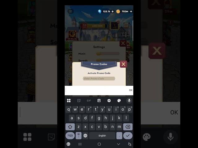 KINGDOM CLASH NEW PROMOCODE! #azurgames #couponcode #games #kc #kingdomclash