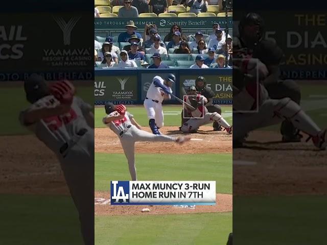 Max Muncy GRAND SLAM!  #mlb #baseball #losangeles #Dodgers #grandslam
