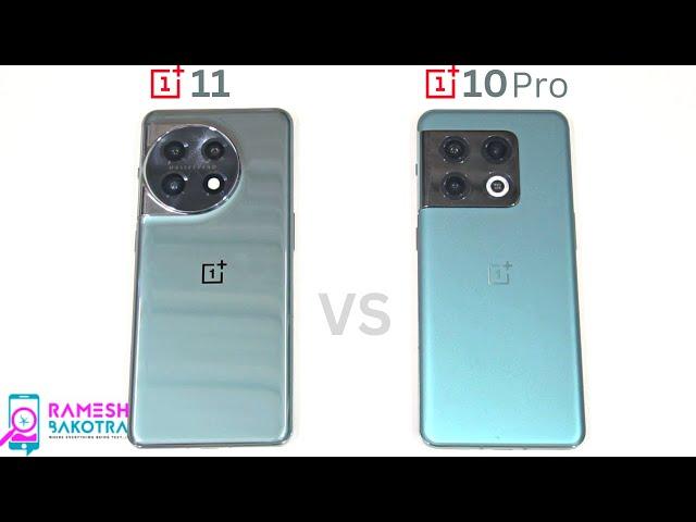 OnePlus 11 vs OnePlus 10 Pro Speed Test and Camera Comparison