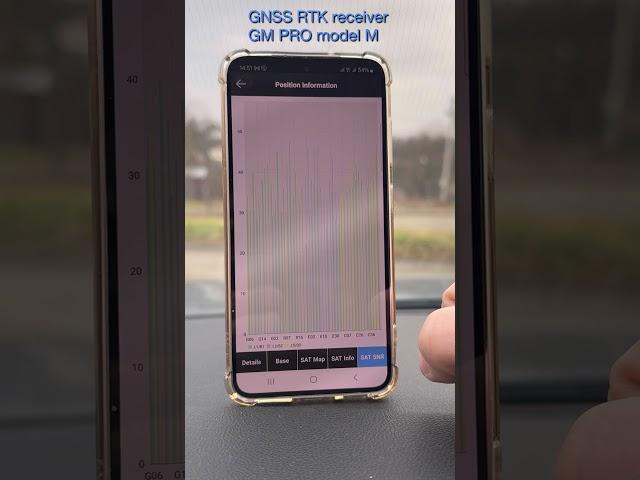 Performance of the GNSS RTK GM PRO Model M #gnssrtk #landsurvey