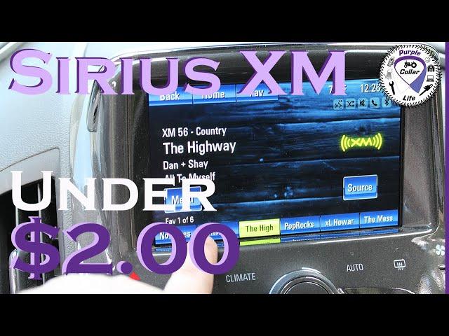 #23 Cheap SiriusXM All Access for $2!  5 tips to save money & lock the subscription rate today!