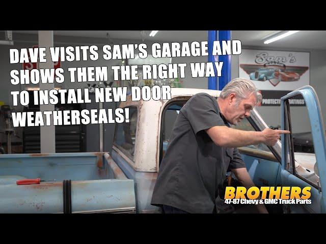 Chevy & GMC Truck Door Seals, Window Channel Felt and more @ Sams' Garage!