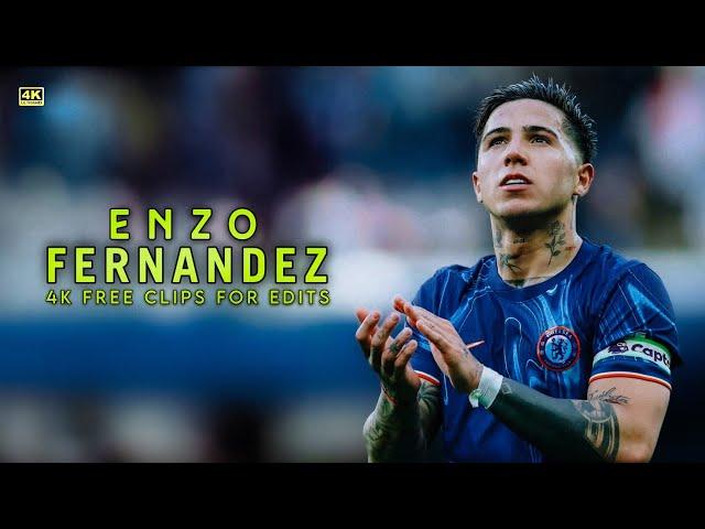 Enzo Fernandez • 4K Clips For Edits • 2025 •  Free Scene Pack • No Watermark 2160p | D74 Edits 2.0