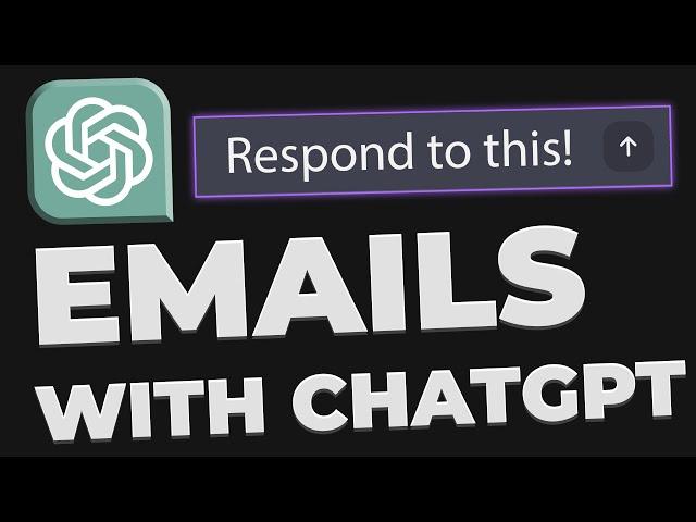 Write Perfect Emails with ChatGPT - (Save HOURS! ⏳)