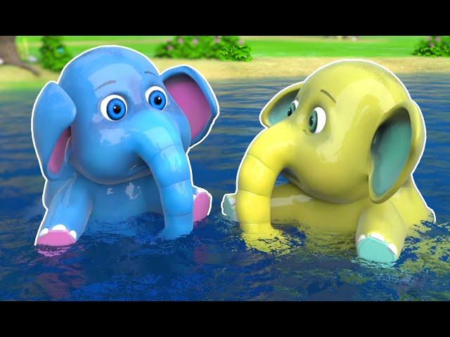 एक मोटा हाथी | Ek Mota Hathi | Hindi Nursery Rhyme & Kids Song