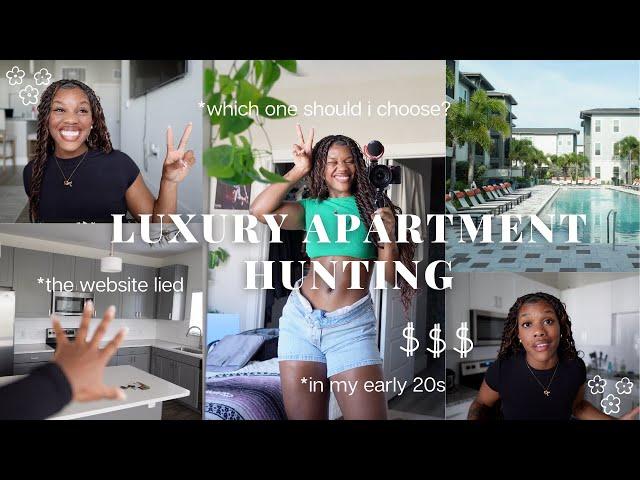 LUXURY APARTMENT HUNTING in Orlando | *modern 2 bedroom 2 bath, touring 5 apartments