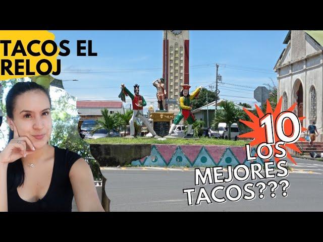 Tacos el Reloj en Diriamba Carazo  Cuna del Güegüense