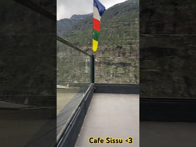 A hidden gem in the hills | CAFE SISSU | Amazing view #manali #sissu #travel #mountains #love