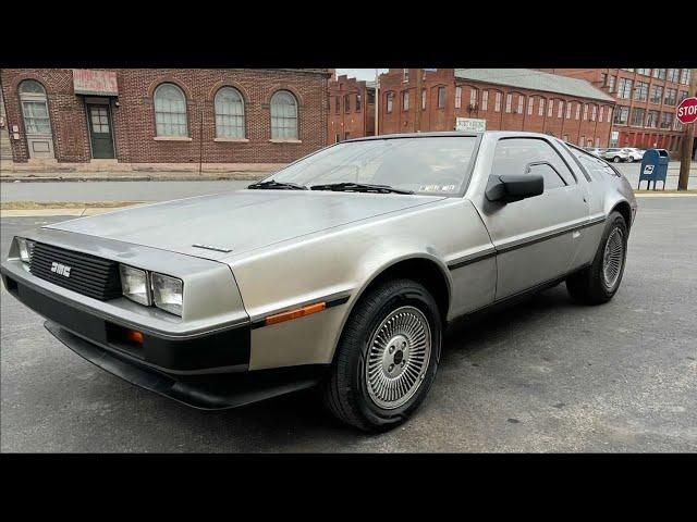 DeLoreanTech Livestream: ‘82 Grey Interior Automatic DMC12 plus MORE cars for sale!