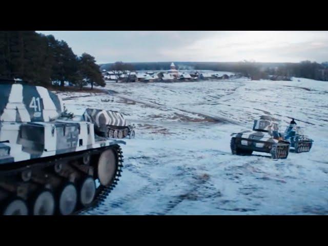 СИЛЬНЫЙ ВОЕННЫЙ ФИЛЬМ! ЖЕСТОКАЯ ТАНКОВАЯ СХВАТКА! "T34" ВОЕННЫЙ ФИЛЬМ