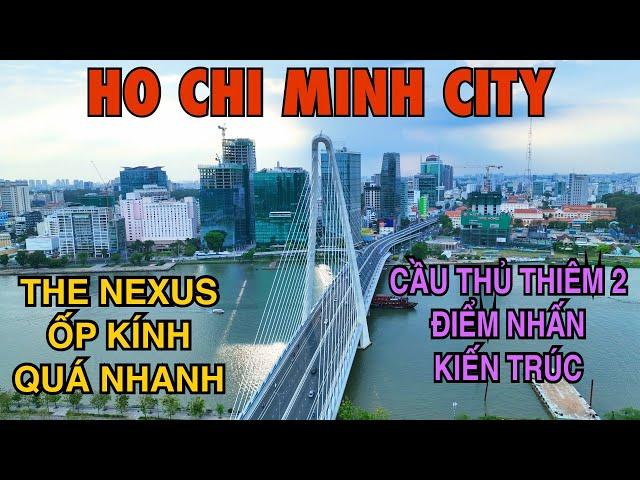 Cầu Thủ Thiêm 2 Bao Giờ Mới Có Đèn Nghệ Thuật, The Nexus Lắp Kính Quá Đẹp