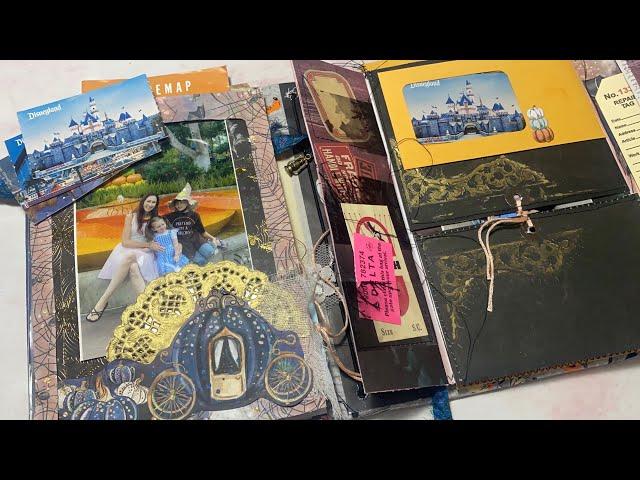 Junk journal with me // memory keeping in a folio