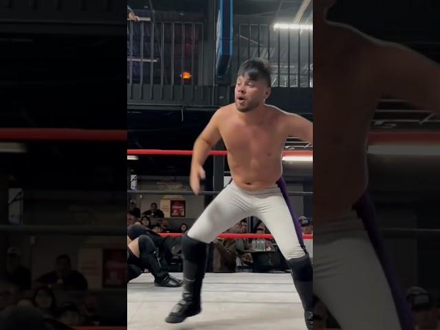 OUTTA NOWHERE!! #aew #prowrestling #wwe #shorts #texaswrestling #indiewrestling #rko #outtanowhere