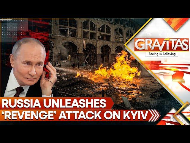 Russia Devastates Parts Of Kyiv In ‘Revenge’ Attack | GRAVITAS LIVE | WION LIVE