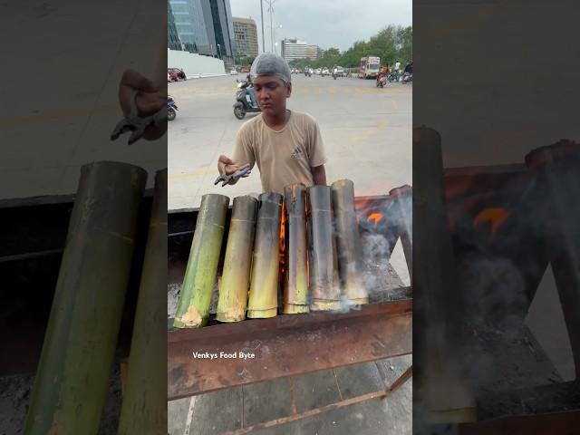 Bamboo Biryani #biryani #ytshorts #streetfood #hyderabad
