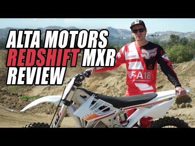 2018 Alta Motors Redshift MXR Review