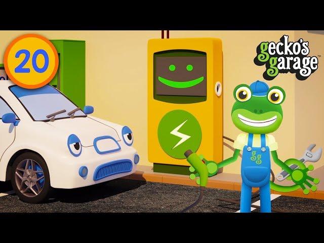 Gecko Fixes Cars at His Repair Garage | Educational Videos For Toddlers | Gecko's Garage