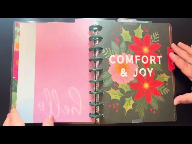 Planmas 2023- Happy planner December Setup